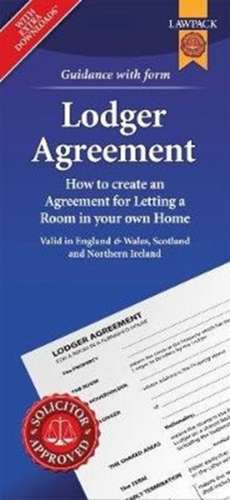 Lodger Agreement Form Pack