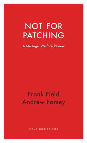 Not for Patching: A Strategic Welfare Review de Frank Field