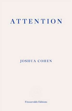 Attention de Joshua Cohen