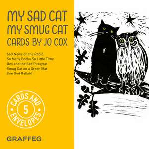 My Sad Cat, My Smug Cat Cards de JO COX