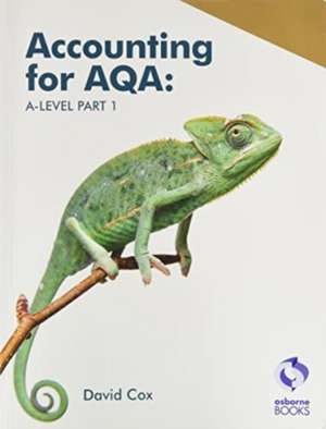 Accounting for AQA A-level Part 1 - Text de David Cox