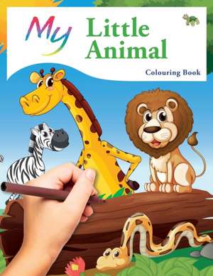 My Little Animal Colouring Book de Mickey Macintyre