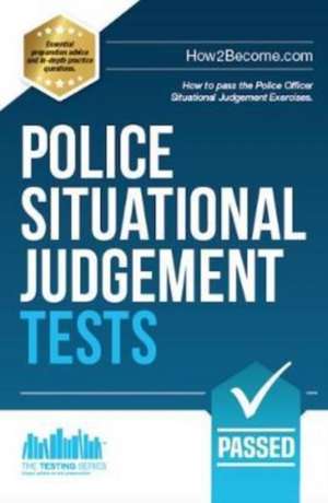 Police Situational Judgement Tests de How2become