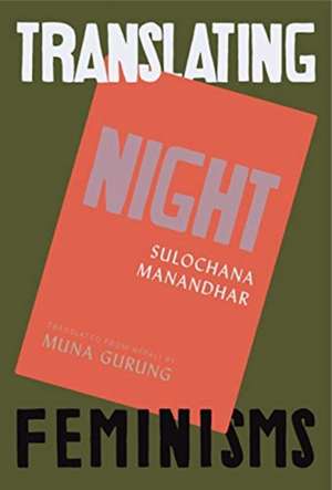 Night: poems by Sulochana Manandhar Dhital de Sulocanaa Maanandhara