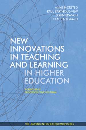 New Innovations in Teaching and Learning in Higher Education: An Anthology (a Bilingual Edition) de Horsted, Anne