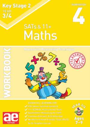 KS2 Maths Year 3/4 Workbook 4 de STEPHEN C. CURRAN