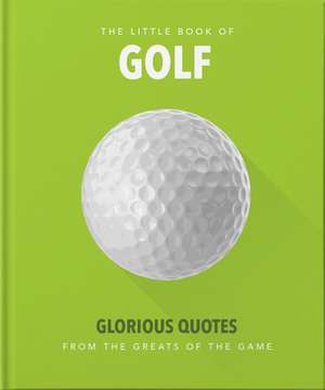 Little Book of Golf de Hippo! Orange