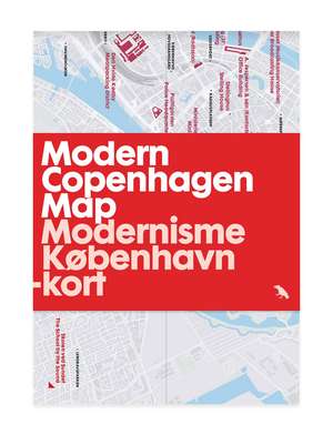 Modern Copenhagen Map de Marie-Louise Hostbo