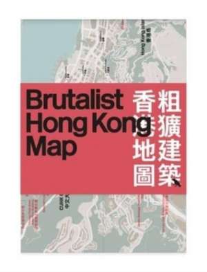 Brutalist Hong Kong Map de Bob Pang