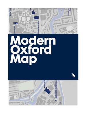 Modern Oxford Map de Robin Wilson