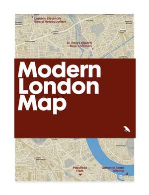 Modern London Map de Robin Wilson