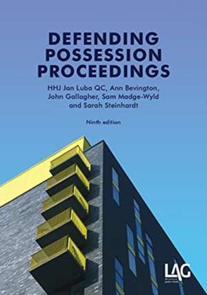 Defending Possession Proceedings de Jan Luba Qc