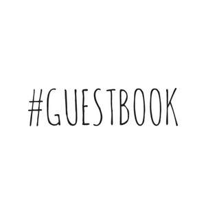 #GUESTBOOK, Guests Comments, B&B, Visitors Book, Vacation Home Guest Book, Beach House Guest Book, Comments Book, Visitor Book, Colourful Guest Book, Holiday Home, Retreat Centres, Family Holiday Guest Book (Hardback) de Lollys Publishing