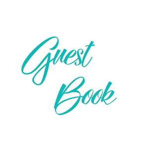 Tiffany Blue Guest Book, Weddings, Anniversary, Party's, Special Occasions, Memories, Christening, Baptism, Visitors Book, Guests Comments, Vacation Home Guest Book, Beach House Guest Book, Comments Book, Funeral, Wake and Visitor Book (Hardback) de Lollys Publishing