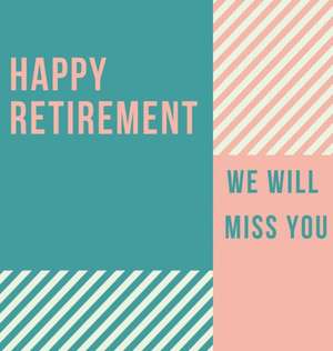 Happy Retirement Guest Book (Hardcover) de Lulu And Bell