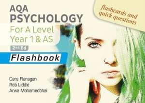 AQA Psychology for A Level Year 1 & AS Flashbook: 2nd Edition de Arwa Mohamedbhai