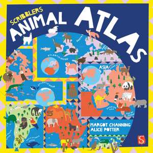 Scribblers Animal Atlas de Margot Channing