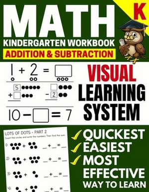 Math Kindergarten Workbook de Brighter Child Company