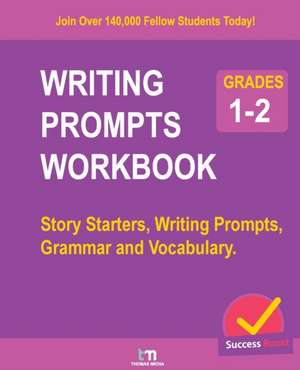 Writing Prompts Workbook - Grades 1-2 de Thomas Media