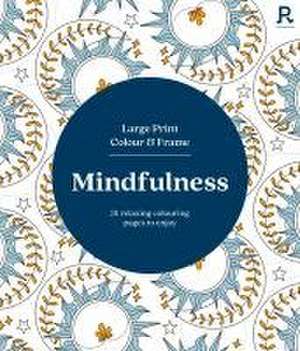 Large Print Colour & Frame - Mindfulness de Richardson Puzzles and Games