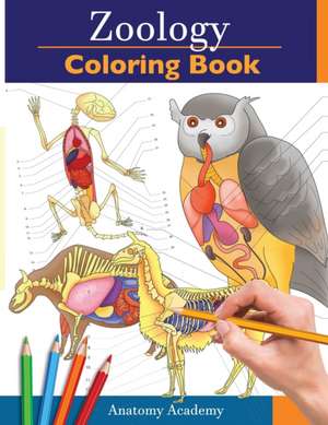 Zoology Coloring Book de Anatomy Academy