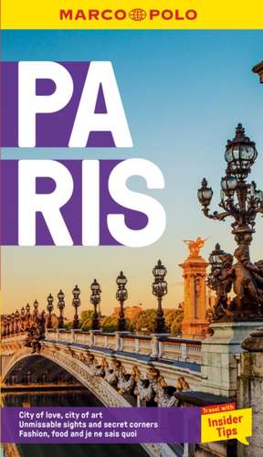 Marco Polo: Paris Marco Polo Pocket Travel Guide - with pull de Marco Polo