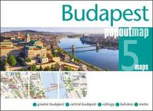 Budapest Popout Map de Popout Maps