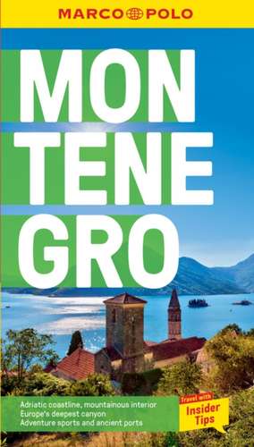 Montenegro Marco Polo Pocket Travel Guide - with pull out map de Marco Polo