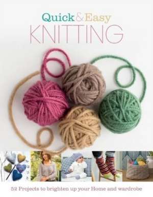Quick & Easy Knitting de Katherine Marsh