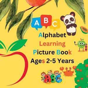 Alphabet Learning Picture Book For Kids Aged 2-5 Years de Sylvia Baker