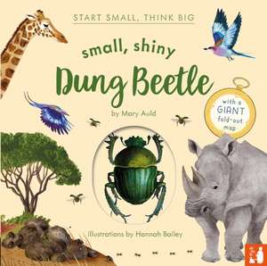 Small, Shiny Dung Beetle de Mary Auld