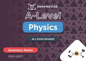 SnapRevise A-Level Physics Summary Notes de SnapRevise