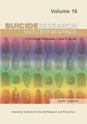 Suicide Research Selected Readings de Koo, Y. W.