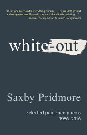 White-out de Saxby Pridmore