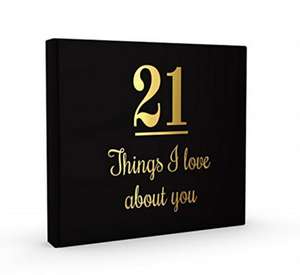 21 Things I Love About You Guest Book