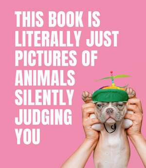 This Book Is Literally Just Pictures of Animals Silently Jud