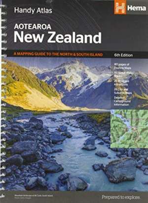 New Zealand Handy Atlas de Hema Maps