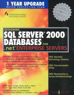 Designing SQL Server 2000 Databases de Syngress