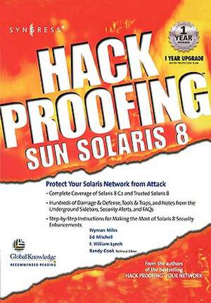 Hack Proofing Sun Solaris 8 de Syngress