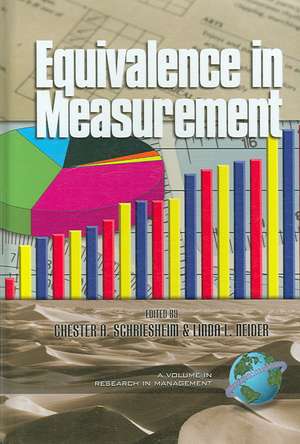 Equivalence in Measurement (Hc) de Chester Schriesheim