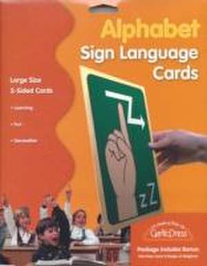 Alphabet Sign Cards (Orange) de Stan Collins