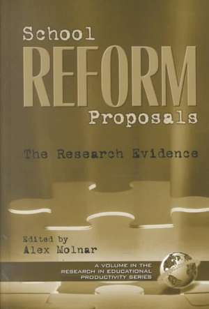 School Reform Proposals de Alex Molnar