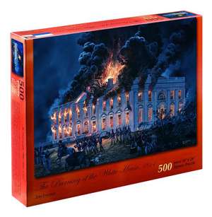 The Burning of the White House, 1814 de Tom Freeman