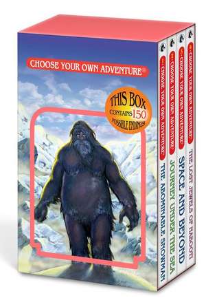 Choose Your Own Adventure 4-Book Set, Volume 1: The Abominable Snowman/Journey Under the Sea/Space and Beyond/The Lost Jewels of Nabooti de Chooseco