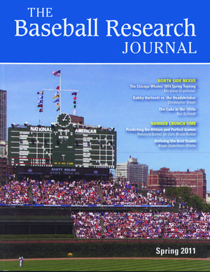 Baseball Research Journal (BRJ), Volume 40 #1 de Society for American Baseball Research (SABR)