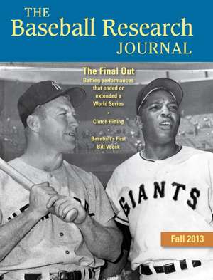 Baseball Research Journal (BRJ), Volume 42 #2 de Society for American Baseball Research (SABR)