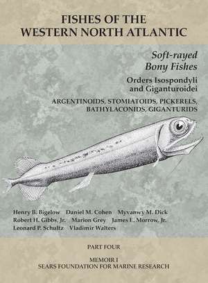 Soft-rayed Bony Fishes: Orders Isospondyli and Giganturoidei: Part 4 de Henry B. Bigelow