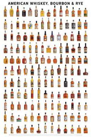 Risen, C: American Whiskey, Bourbon & Rye Wall Poster de Clay Risen