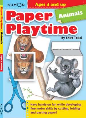 Paper Playtime: Animals de Editors Kumon