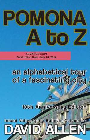 Pomona A to Z: A Colouring Book de David Allen